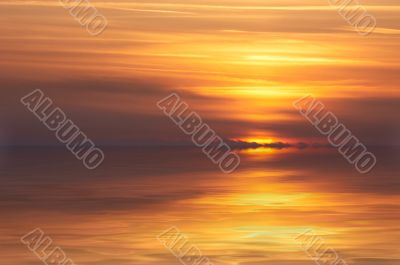 abstract sunset background