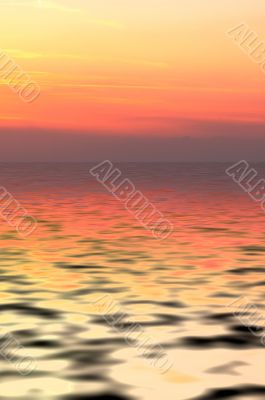 abstract sunset background