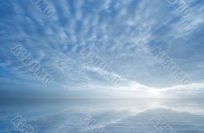 abstract sunset background