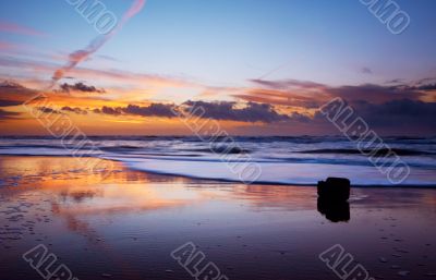 Ocean and sunset