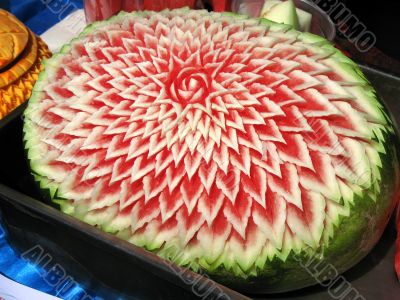 Carved Watermelon