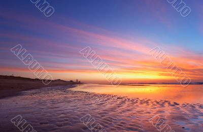 Ocean and sunset
