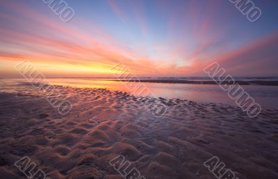 Ocean and sunset