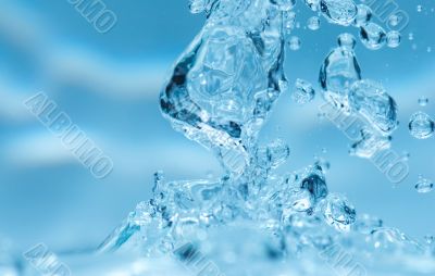 fresh water background