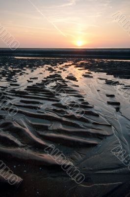 evening on the beach