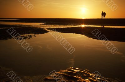 couple at the beach