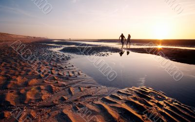 couple at the beach