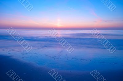 ocean at night