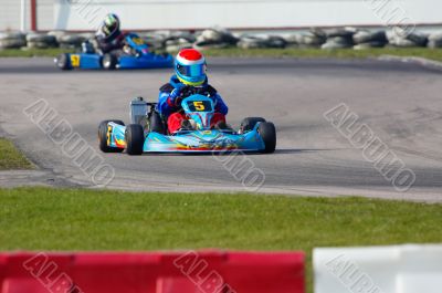 go kart racing