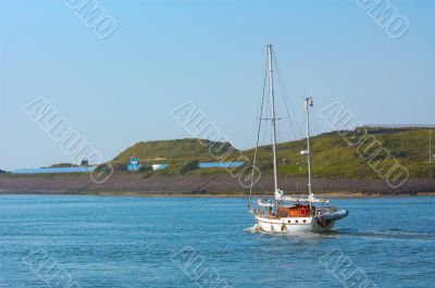 sailing out to sea