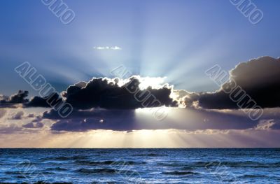 Beautiful sunset