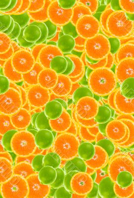 colorful abstract fruit background