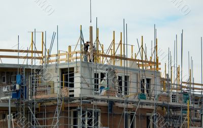building a house
