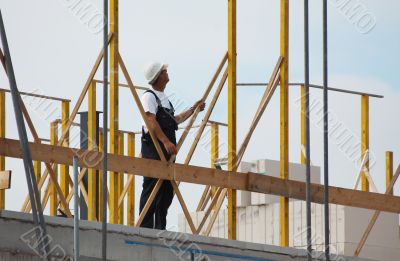 building a house