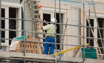 building a house