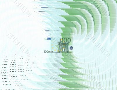 abstract 100 euro background