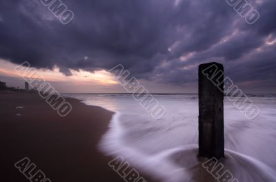 ocean at night