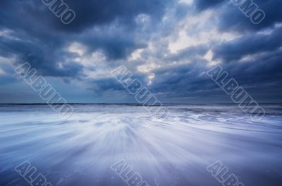 ocean at night