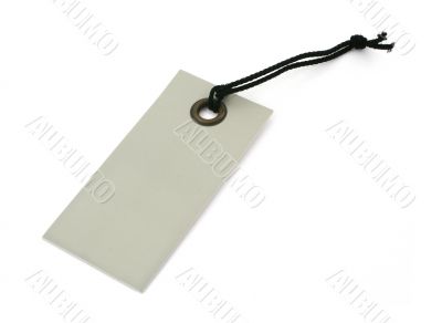 blank price tag