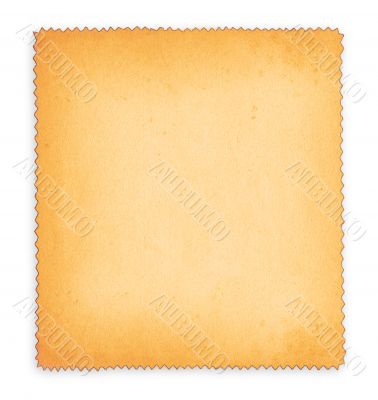 paper with frill edge
