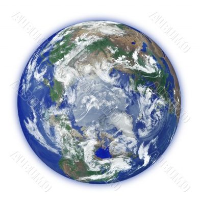 globe with small aura