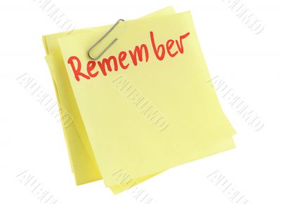 memorize paper sheet
