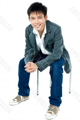 Looking cool in denim