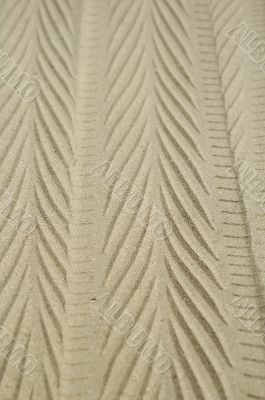 Sand Trace from Tire