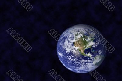 Earth in space