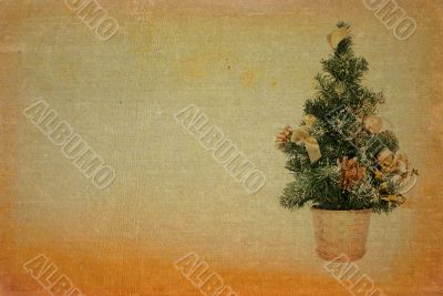 christmas retro background #2