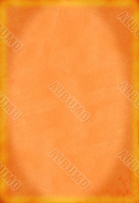 old yellowed paper frame