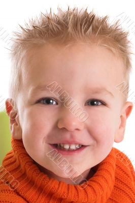 Happy little kid