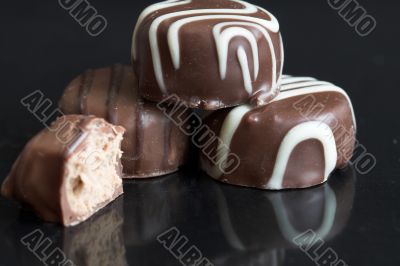 Delicious chocolates