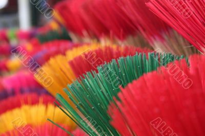 Incense sticks ready