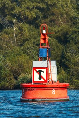 red buoy