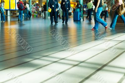 at the ariport