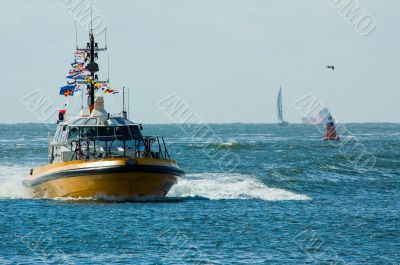 boats in the harbor