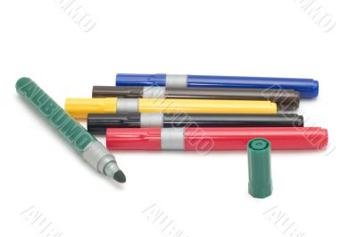colored marker
