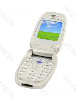 mobile phone with landscape #2