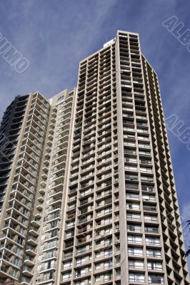 Urban Apartment Building