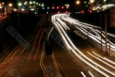 Highway At Night