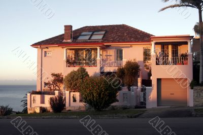 Town House In Morning Light