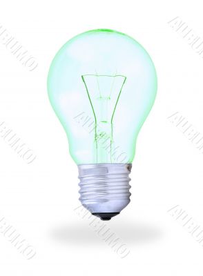 light bulb with shadow