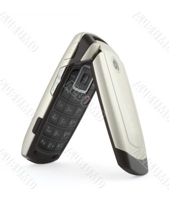 mobile phone with a flap