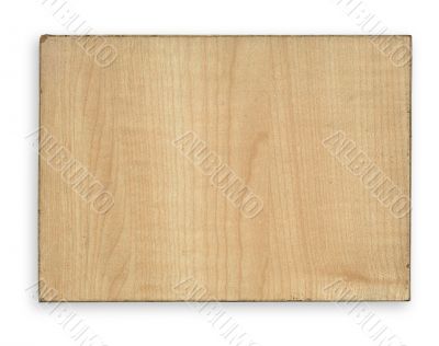 piece of wood with rim