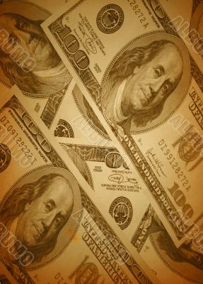 retro money background