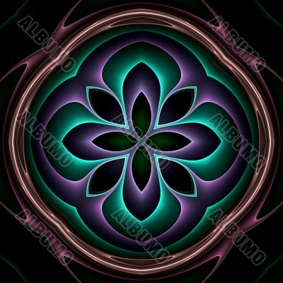 3d fractal mandala