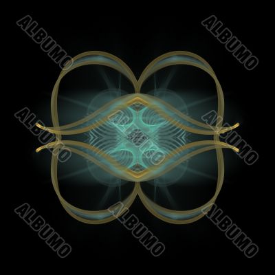 Fractal tube mandala