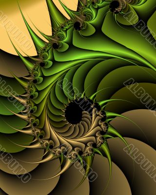 Rotating thorns