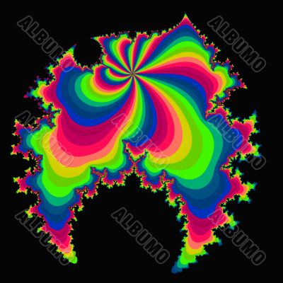 Brite swirled stripes